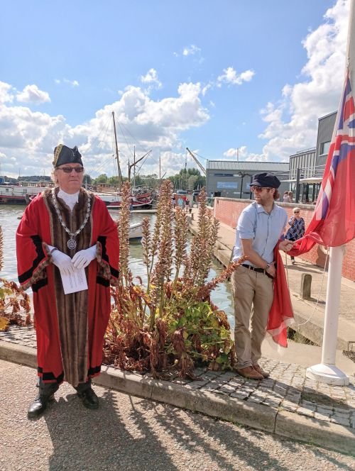 Mayor, Woodbridge, Cllr. Robin Sanders